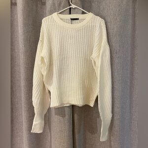 Zara Cream knit sweater